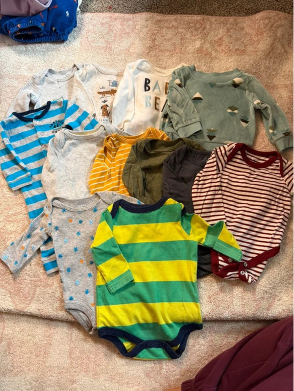 Baby Boy Newborn Clothing Bundle Onesies